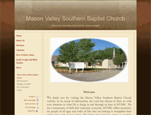 Tablet Screenshot of masonvalleysbc.com